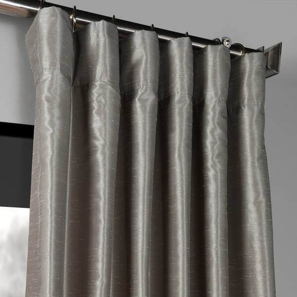Shop Exclusive Fabrics True Blackout Vintage Textured Faux Dupioni