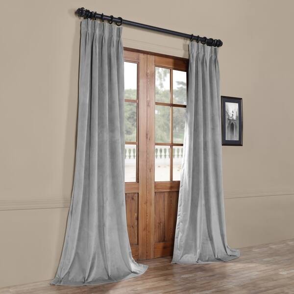 Shop Exclusive Fabrics Signature Pinch Pleated Blackout Solid
