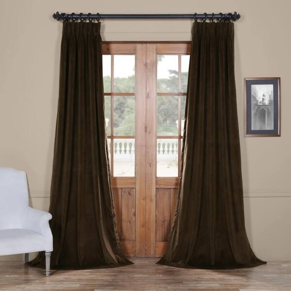 Shop Exclusive Fabrics Signature Pinch Pleated Blackout Solid