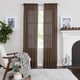 preview thumbnail 11 of 13, Miller Curtains Preston 84-Inch Rod Pocket Sheer Curtain Panel
