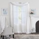 preview thumbnail 3 of 13, Miller Curtains Preston 84-Inch Rod Pocket Sheer Curtain Panel