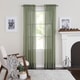 preview thumbnail 15 of 13, Miller Curtains Preston 84-Inch Rod Pocket Sheer Curtain Panel