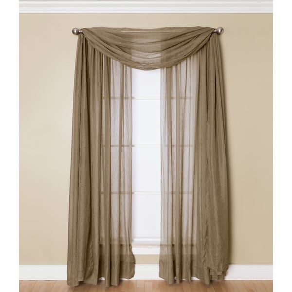 window scarf curtains