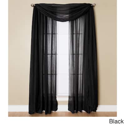Miller Curtains Preston 216-inch Sheer Window Scarf