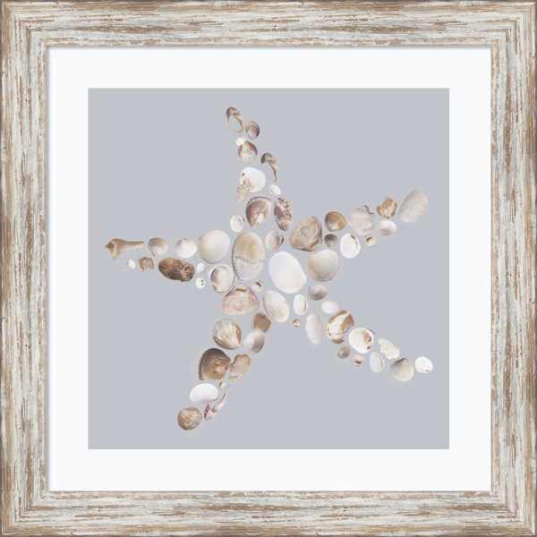Framed Art Print 'Starfish' by Justin Lloyd 18 x 18-inch. Opens flyout.