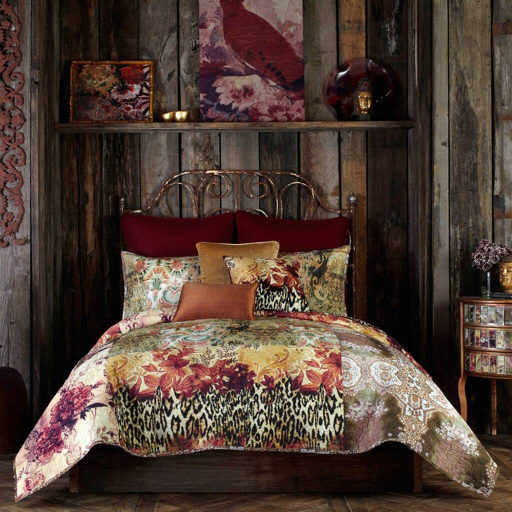 Tracy Porter Gemma Abstract Printed Quilt - Multi