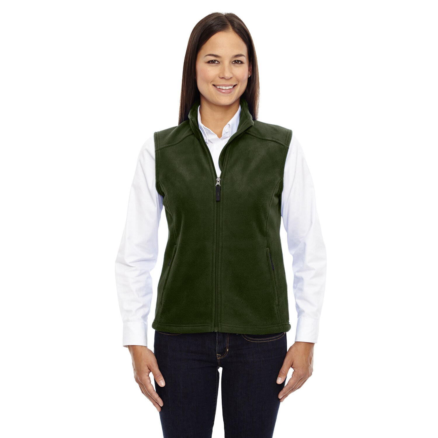 forest green sweater vest