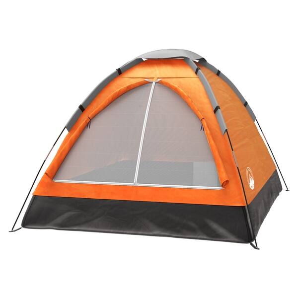 2 Person Tent Dome Tents For Camping With Carry Bag By Wakeman Outdoors Overstock 12272382 77 X 57 X 40 Yellow