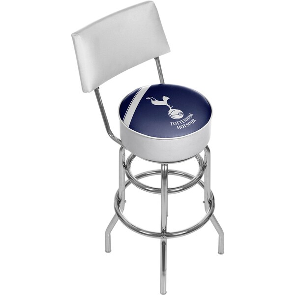 Shop English Premier League Swivel Bar Stool With Back