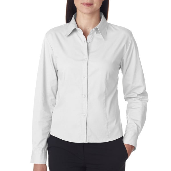 Shop Whisper Women s White  Twill Dress  Shirt  Free 