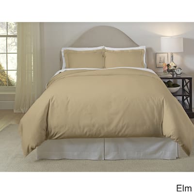 Porch & Den Red Cliff 410 Thread Count Long Staple Cotton Duvet Cover Set