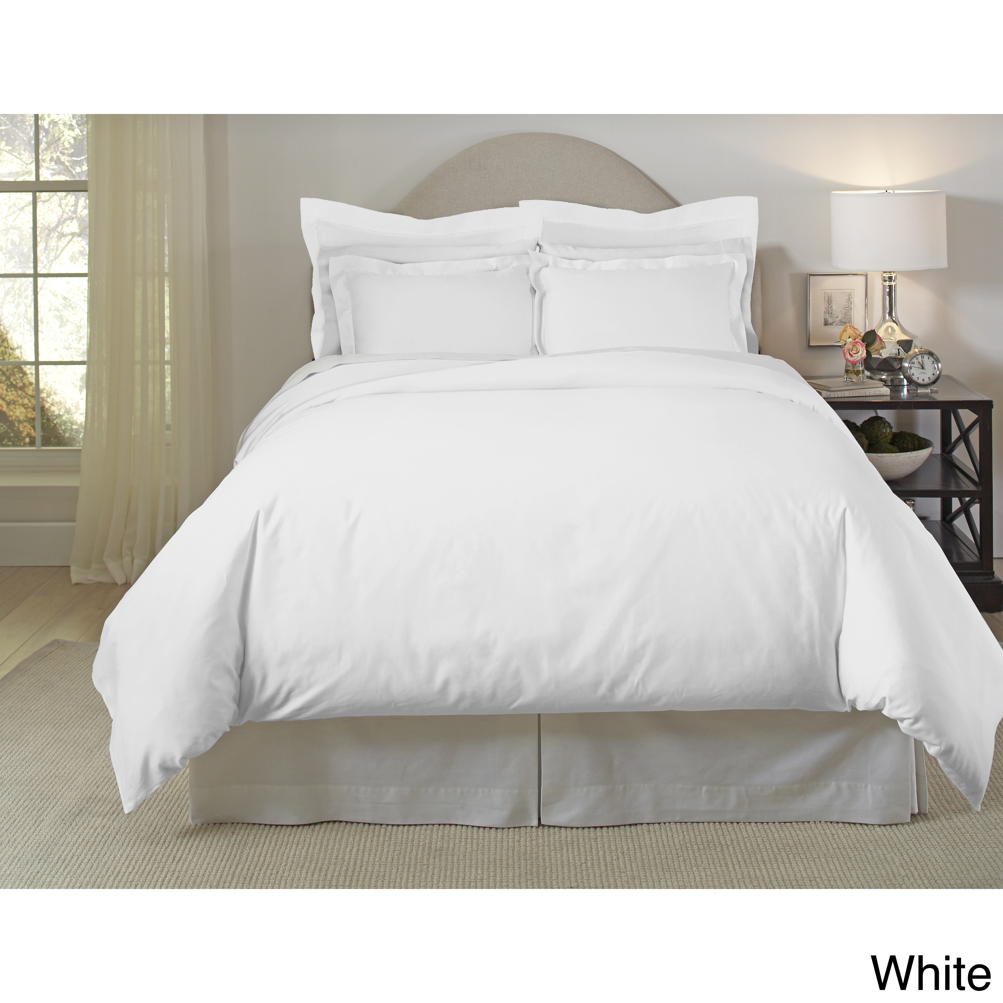 Shop Pointehaven 620 Thread Count Long Staple Cotton Duvet Cover