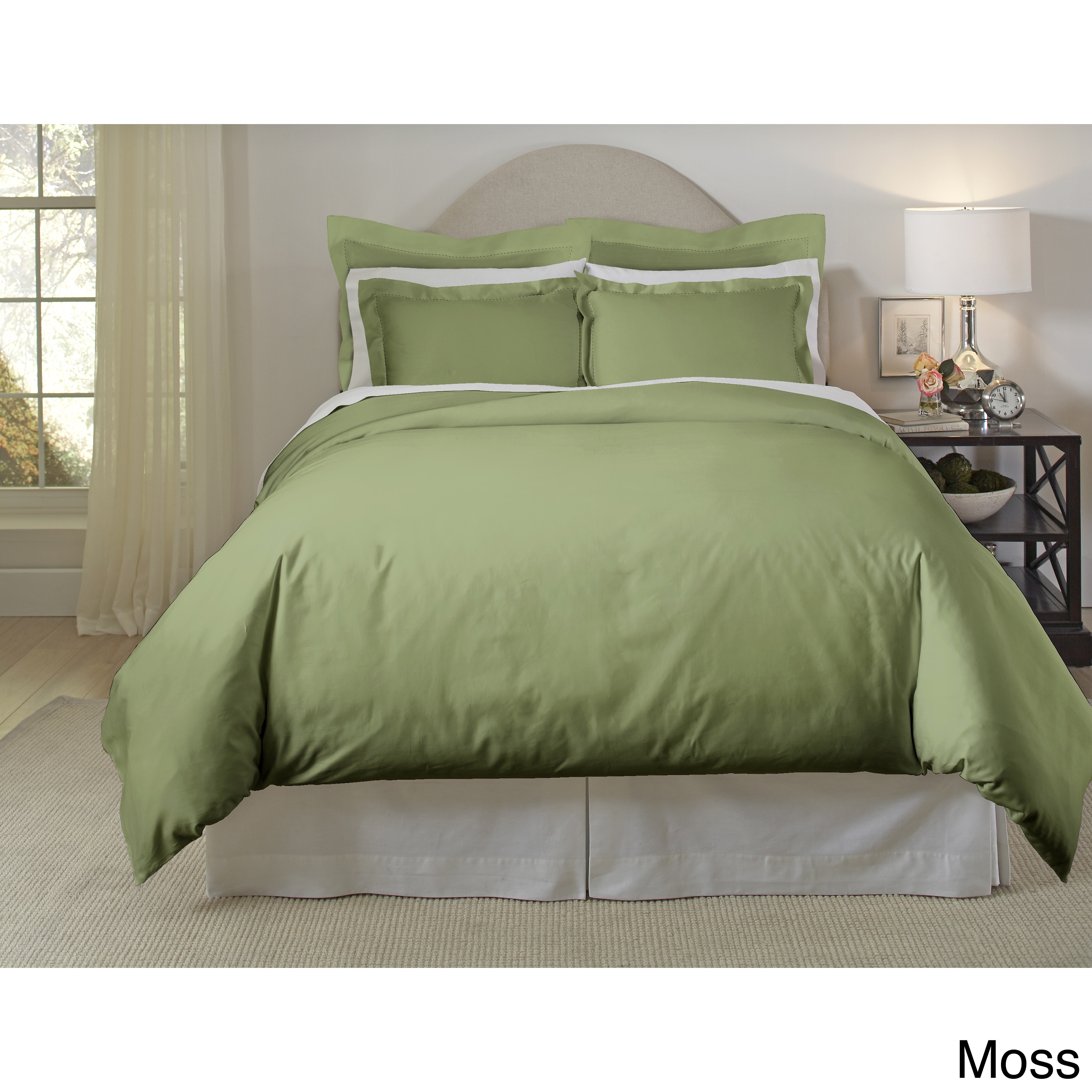 Shop Pointehaven 620 Thread Count Long Staple Cotton Duvet Cover