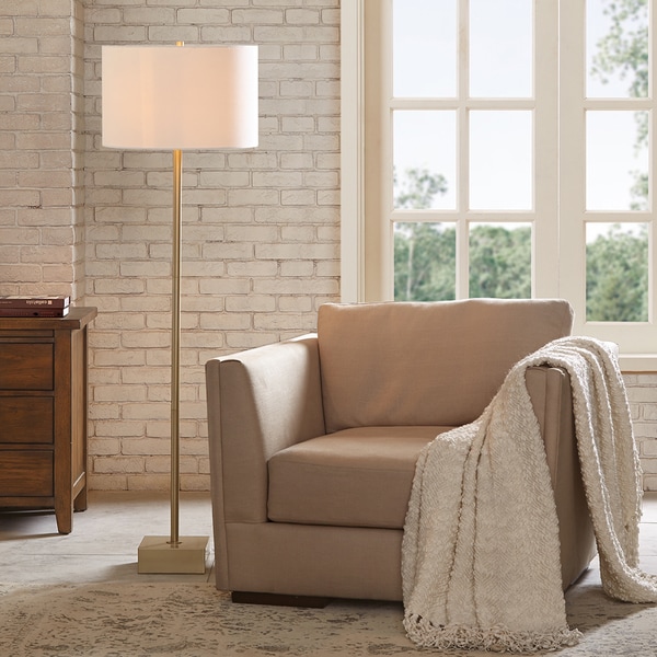 Madison Park Signature Bringham Gold Floor Lamp