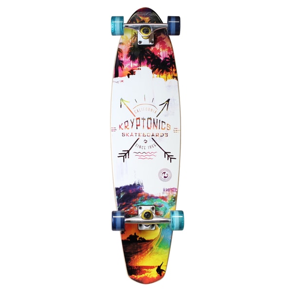 Kryptonics 36-inch Longboard Complete Skateboard