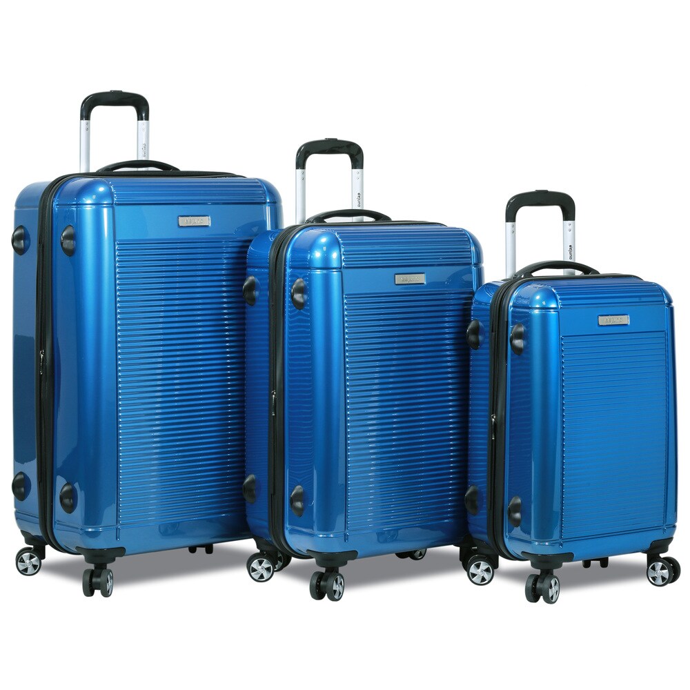 Paris New Dejuno Print Polycarbonate Hard Shell Luggage Set