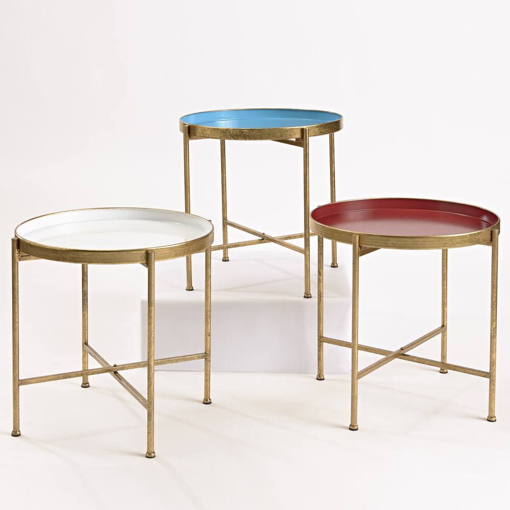 FirsTime & Co. Large Gild Pop Up Tray Table