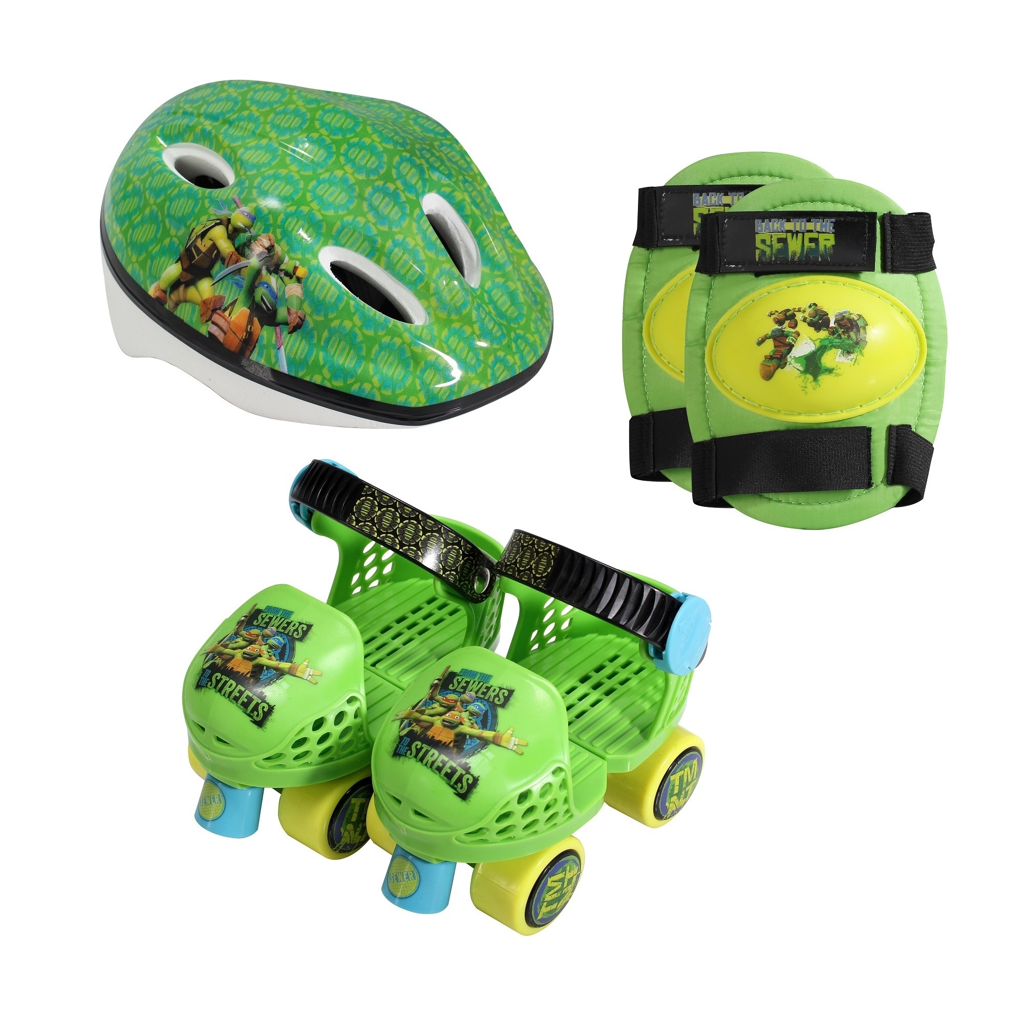 Shop Playwheels Boys Junior Size 6 To 12 Rollerskates With Knee Pads And Helmet Overstock 12280456