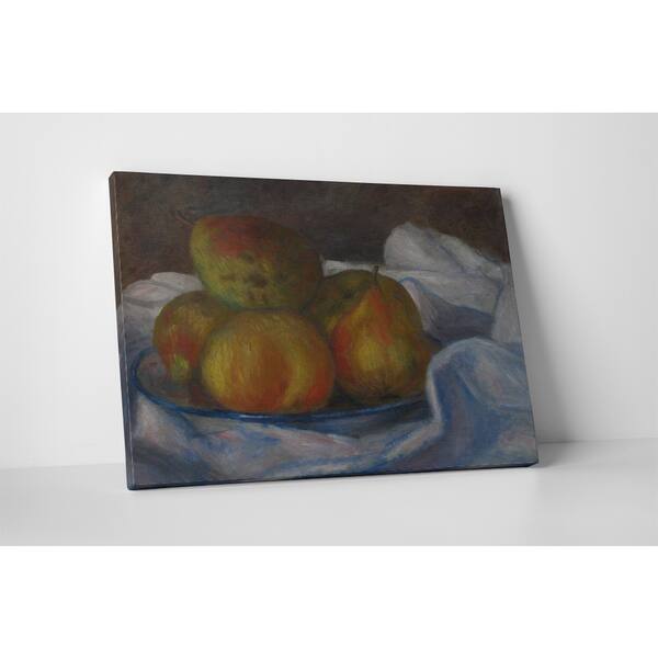 Shop Classic Masters Pierre Auguste Renoir Apples And Pears Gallery Wrapped Canvas Wall Art On Sale Free Shipping Today Overstock 12297455