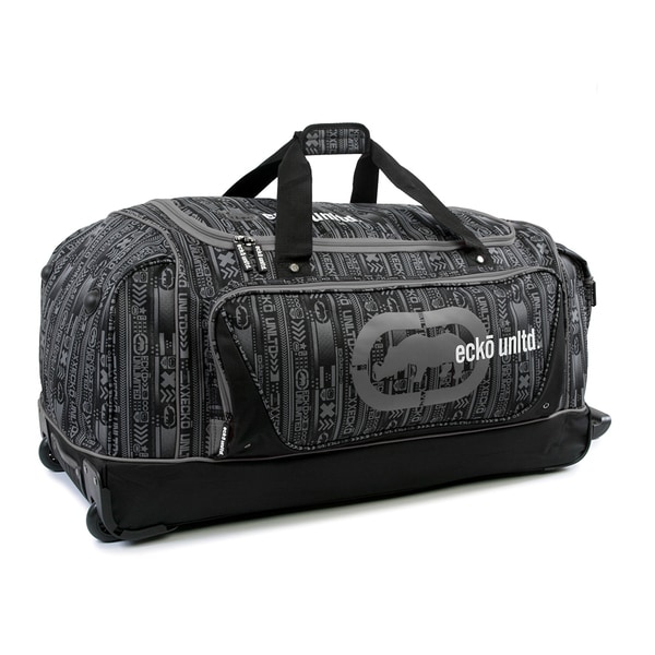 Shop Ecko Unlimited Steam Large 32-inch Rolling Duffel Bag - Free Shipping Today - 0 ...