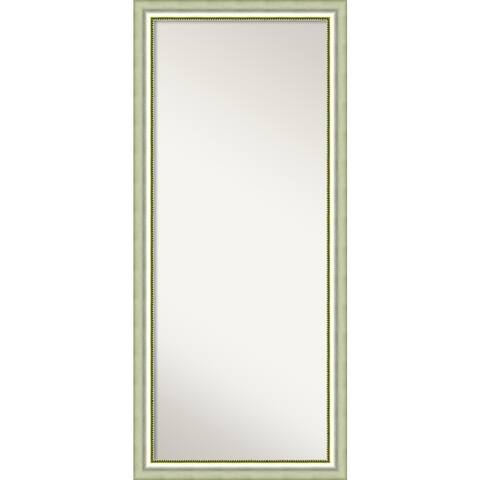 Wall Mirror Choose Your Custom Size - Oversized, Vegas Silver Wood