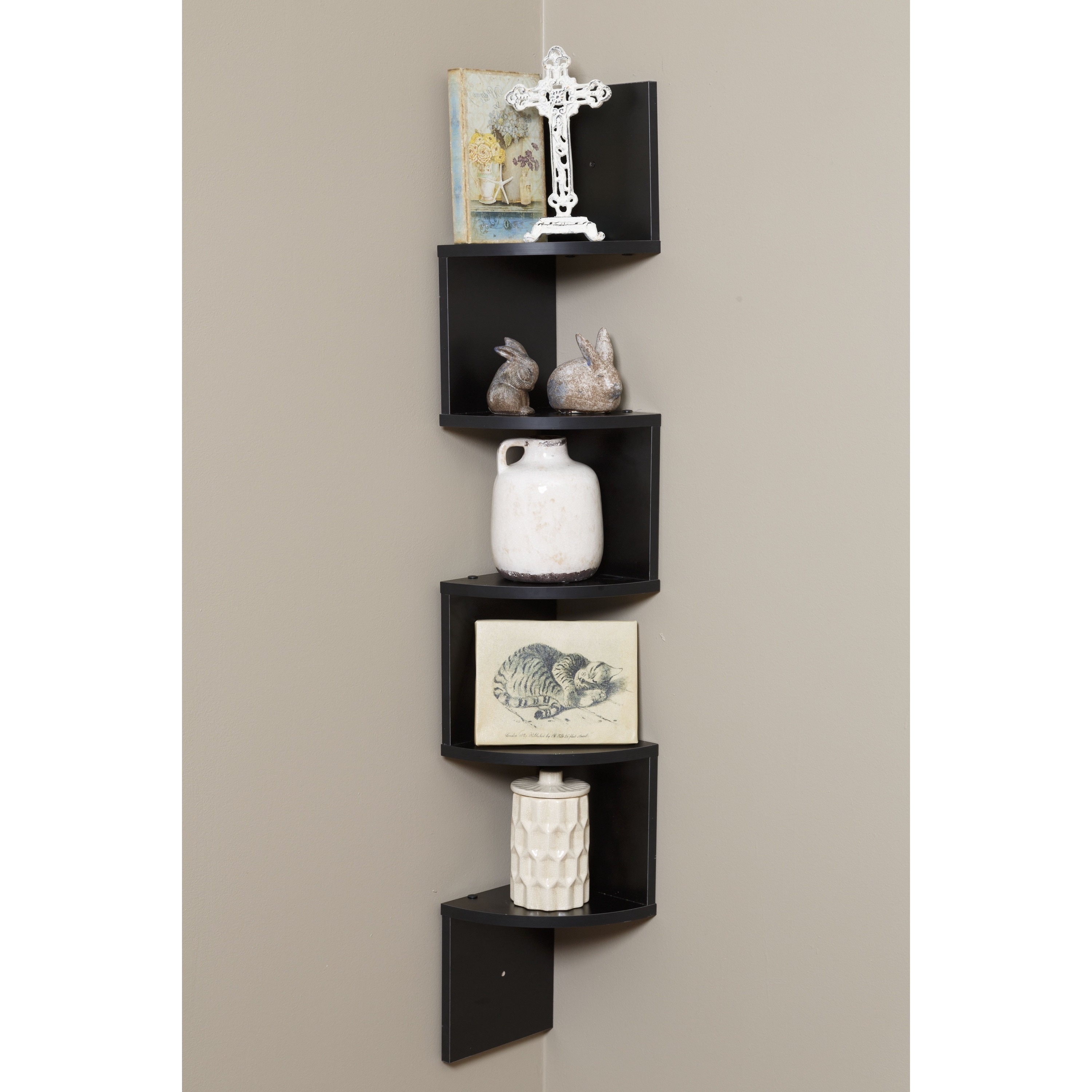 wall mounted corner shelves diy