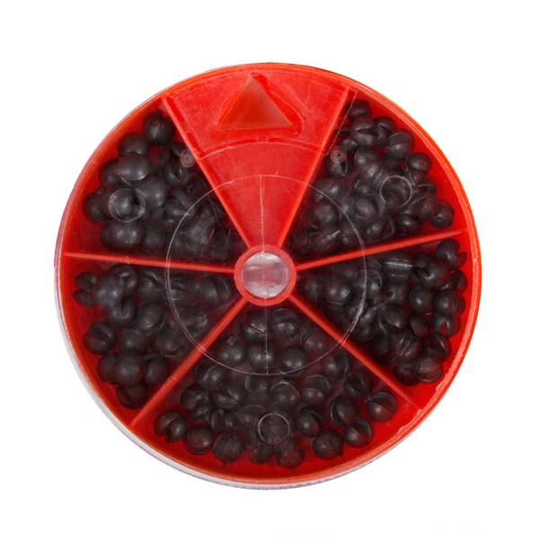 Wakeman Split Shot Sinker Set Assortment - 124 Pieces