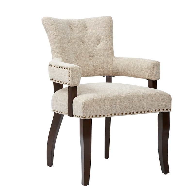INK IVY Brooklyn Cream/ Morocco Dining Arm Chair Set of 2