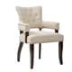 preview thumbnail 2 of 7, INK IVY Brooklyn Cream/ Morocco Dining Arm Chair Set of 2