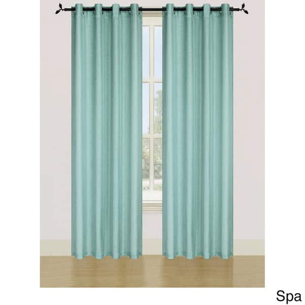 Shop Ellen Tracy Spectrum Grommet Curtain Panel Pair Free