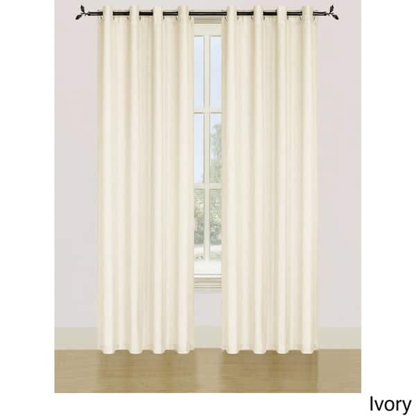 108x84 White 108x84/'/' White Dainty Home Ellen Tracy SPEC10884WH Spectrum Grommet Window Panel Pair by Ellen Tracy
