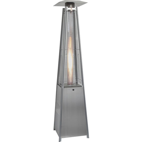 Hanover 7-foot 42,000 BTU Stainless Steel Pyramid Propane Patio Heater