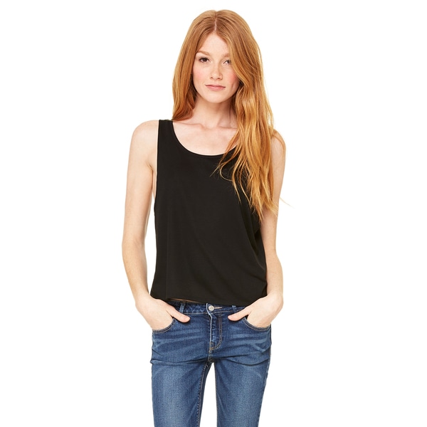 Download Shop Flowy Women's Black Boxy Tank - Free Shipping On ...