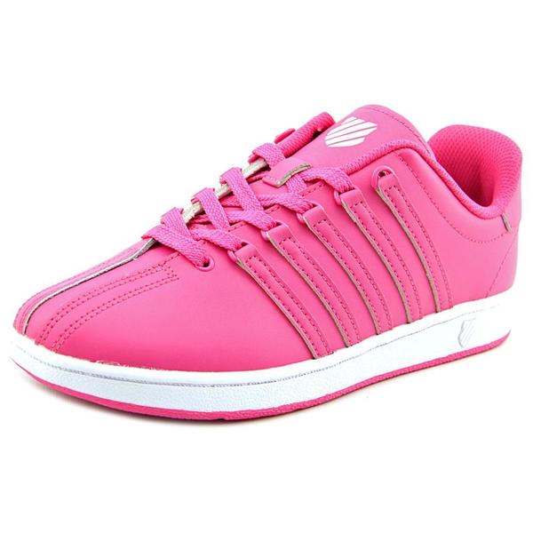 black and pink k swiss shoes