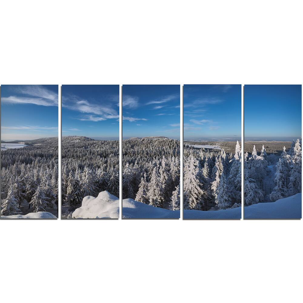 Gory Stolowe from Szczeliniec Mountains Oversized Landscape Wall Art