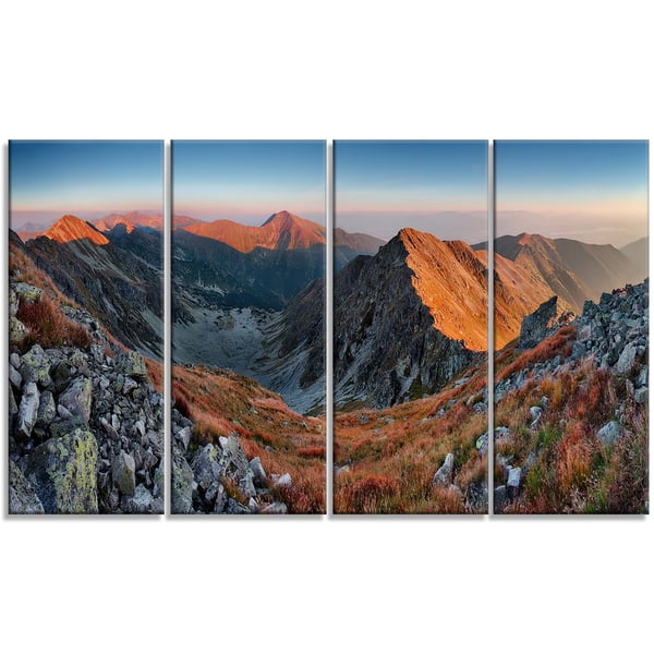 Shop Slovakia Mountains At Autumn Landscape Wall Art Canvas Print Multi Color Overstock 12302815