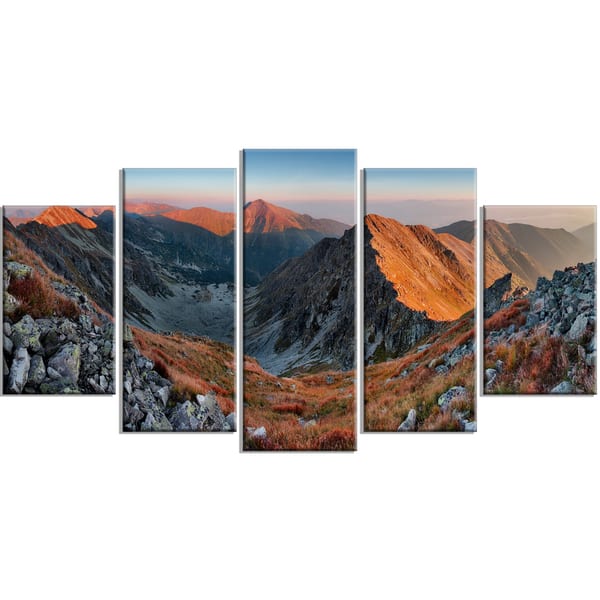 Shop Slovakia Mountains At Autumn Landscape Wall Art Canvas Print Multi Color Overstock 12302815