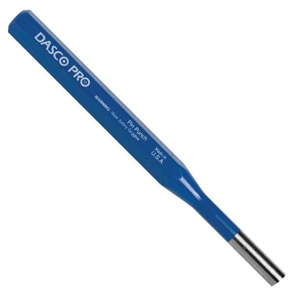 Dasco Pro 584-0 3/16-inch x 5.5-inch High Carbon Steel Pin Punch