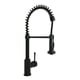 preview thumbnail 3 of 1, Brienza Oil Rubbed Bronze Residential Spring Coil Kitchen Faucet