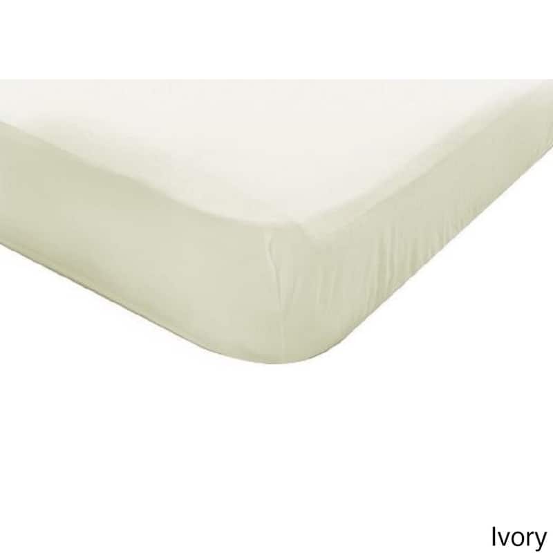 Bon Bonito 100-percent Cotton Jersey Knit Twin-size Fitted Sheet