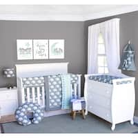 Pam Grace Creations Elephant Crib Baby Bedding Set  6-Piece Crib Set