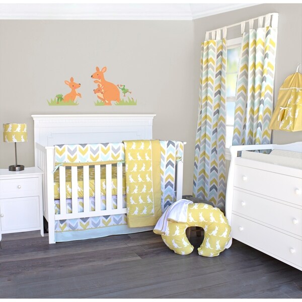 Shop Safari Kangaroo 6 Piece Crib Bedding Set By Pam Grace