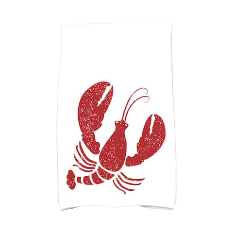 18 x 30-inch Lobster Animal Print Kitchen Towel