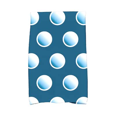 18 x 30-inch Dip Dye Dots Holiday Geometric Print Kitchen Towel