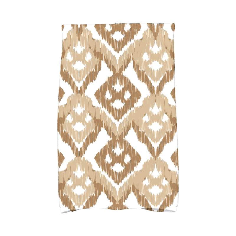 18 x 30-inch Hipster Geometric Print Kitchen Towel - Taupe