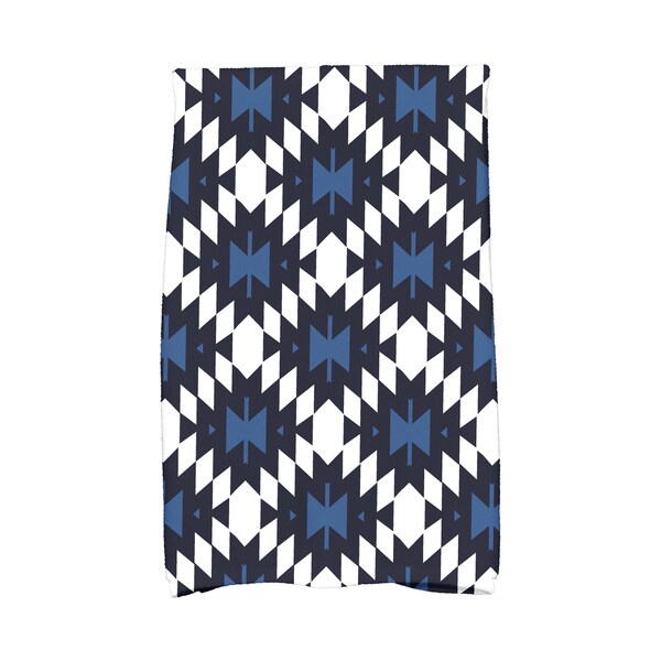 16 x 25-inch Jodhpur Kilim Geometric Print Kitchen Towel