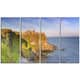 Dunluce Castle in Northern Ireland - Large Seascape Art Canvas Print ...