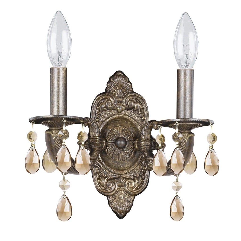 Paris Market 2-light Venetian Bronze Wall Sconce