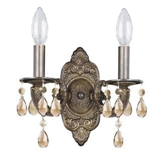 Paris Market 2-light Venetian Bronze Wall Sconce