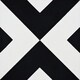 preview thumbnail 7 of 15, Jadida in Black & White Handmade 8x8-in Moroccan Tile (Pack 12)
